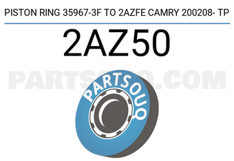 TP 2AZ50 KOLBENRINGSATZ 35967-3F TO 2AZFE CAMRY 200208- TP