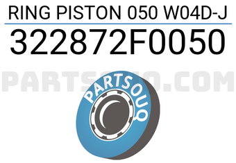 TP 322872F0050 RING PISTON 050 W04D-J
