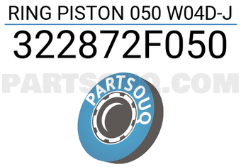 TP 322872F050 RING PISTON 050 W04D-J