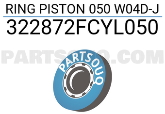 TP 322872FCYL050 RING PISTON 050 W04D-J