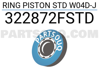 TP 322872FSTD RING PISTON STD W04D-J