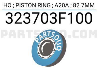 TP 323703F100 HO ; PISTON RING ; A20A ; 82.7MM