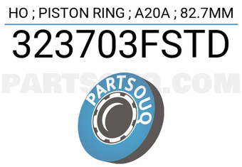 TP 323703FSTD HO ; PISTON RING ; A20A ; 82.7MM