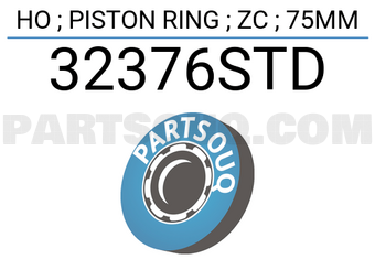 TP 32376STD HO ; PISTON RING ; ZC ; 75MM