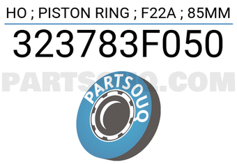 TP 323783F050 HO ; PISTON RING ; F22A ; 85MM