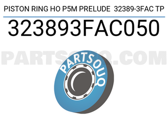 TP 323893FAC050 PISTON RING HO P5M PRELUDE 32389-3FAC TP