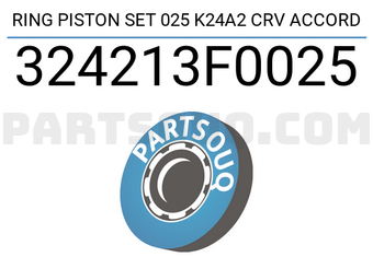 TP 324213F0025 RING PISTON SET 025 K24A2 CRV ACCORD