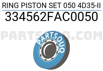 TP 334562FAC0050 RING PISTON SET 050 4D35-II