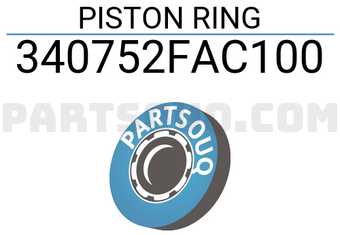 TP 340752FAC100 PISTON RING