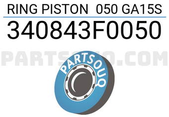 TP 340843F0050 RING PISTON 050 GA15S