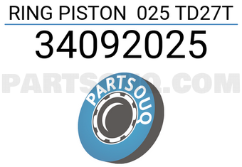 TP 34092025 RING PISTON 025 TD27T