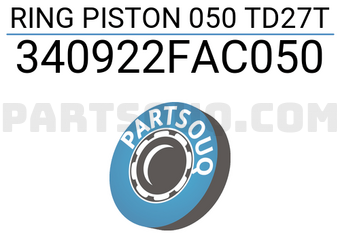 TP 340922FAC050 RING PISTON 050 TD27T