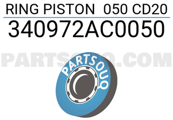 TP 340972AC0050 RING PISTON 050 CD20