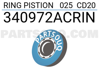 TP 340972ACRIN RING PISTION 025 CD20