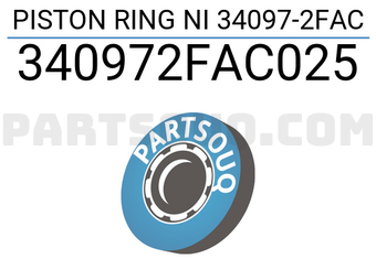TP 340972FAC025 PISTON RING NI 34097-2FAC