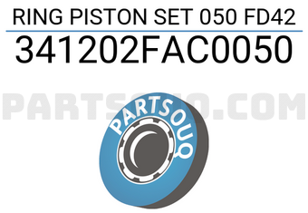 TP 341202FAC0050 RING PISTON SET 050 FD42