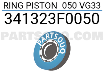 TP 341323F0050 RING PISTON 050 VG33