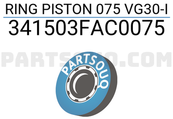 TP 341503FAC0075 RING PISTON 075 VG30-I