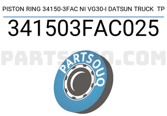 TP 341503FAC025 PISTON RING 34150-3FAC NI VG30-I DATSUN TRUCK TP