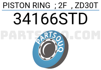 TP 34166STD PISTON RING ; 2F , ZD30T