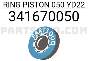 TP 341670050 RING PISTON 050 YD22