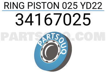 TP 34167025 RING PISTON 025 YD22