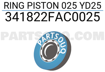 TP 341822FAC0025 RING PISTON 025 YD25