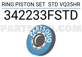 TP 342233FSTD RING PISTON SET STD VQ35HR