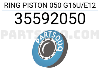 TP 35592050 RING PISTON 050 G16U/E12