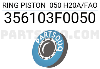 TP 356103F0050 RING PISTON 050 H20A/FAO