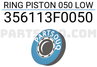 TP 356113F0050 RING PISTON 050 LOW
