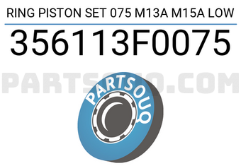 TP 356113F0075 RING PISTON SET 075 M13A M15A LOW