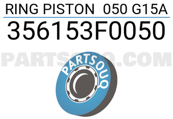 TP 356153F0050 RING PISTON 050 G15A
