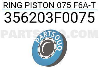 TP 356203F0075 RING PISTON 075 F6A-T