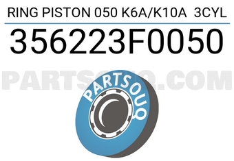 TP 356223F0050 RING PISTON 050 K6A/K10A 3CYL