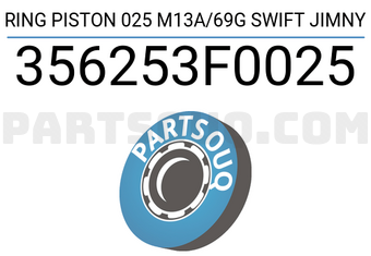 TP 356253F0025 RING PISTON 025 M13A/69G SWIFT JIMNY