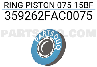 TP 359262FAC0075 RING PISTON 075 15BF