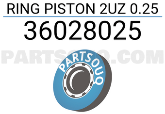 TP 36028025 RING PISTON 2UZ 0.25
