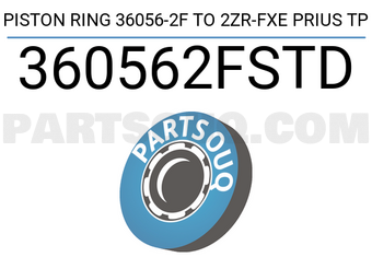 TP 360562FSTD PISTON RING 36056-2F TO 2ZR-FXE PRIUS TP
