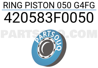 TP 420583F0050 ARO DE PISTÓN 050 G4FG