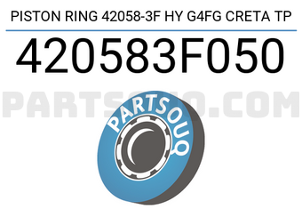 TP 420583F050 SEGMENTO DE PISTÓN 42058-3F HY G4FG CRETA TP