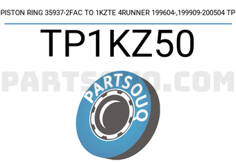 TP TP1KZ50 PISTON RING 35937-2FAC TO 1KZTE 4RUNNER 199604-,199909-200504 TP