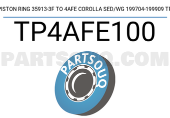 TP TP4AFE100 PISTON RING 35913-3F TO 4AFE COROLLA SED/WG 199704-199909 TP