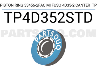 TP TP4D352STD PISTON RING 33456-2FAC MI FUSO 4D35-2 CANTER TP