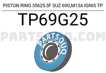 TP TP69G25 PISTON RING 35625-3F SUZ 69G,M13A IGNIS TP