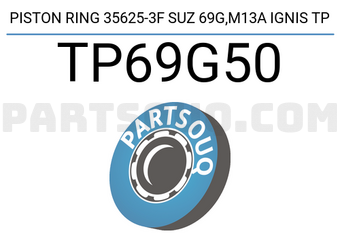 TP TP69G50 PISTON RING 35625-3F SUZ 69G,M13A IGNIS TP