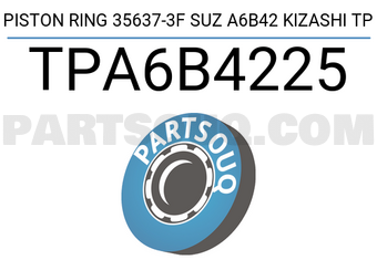 TP TPA6B4225 PISTON RING 35637-3F SUZ A6B42 KIZASHI TP