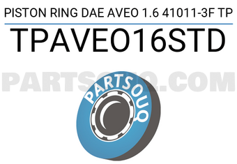 TP TPAVEO16STD PISTON RING DAE AVEO 1.6 41011-3F TP