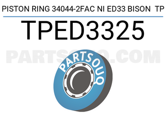 TP TPED3325 PISTON RING 34044-2FAC NI ED33 BISON TP