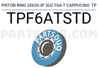 TP TPF6ATSTD PISTON RING 35620-3F SUZ F6A-T CAPPUCINO TP